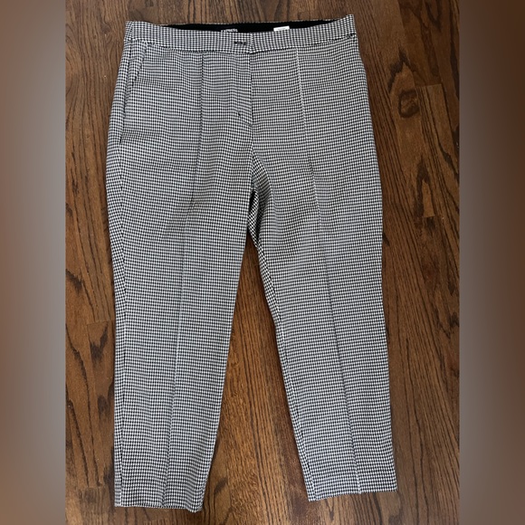 Express High Rise Ankle Pants Houndstooth 16R - Picture 3 of 7